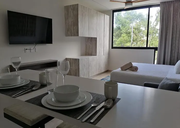Estudio Moderno Equipado Y Luminoso Tulum